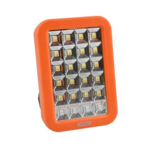 Ηλιακό Φωτιστικό Εργασίας Τσέπης Λευκού Θερμού Φωτισμού Foyu FO-11-08  Πορτοκαλί