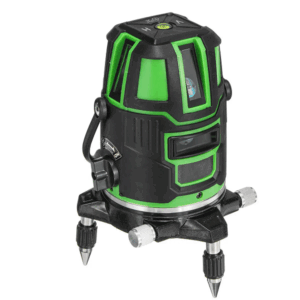 Αλφάδι Λέιζερ 100-240V 635nm Πράσινο φως 5 γραμμών Επίπεδο λέιζερ 360 ° C3538