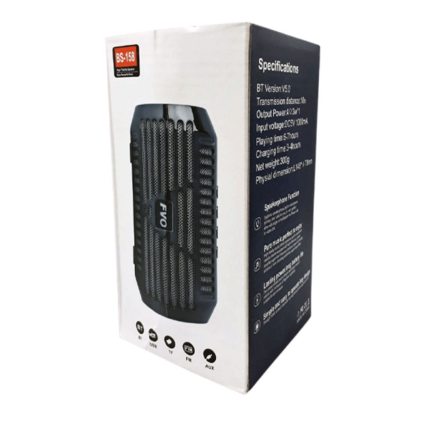 Ηχείο Bluetooth 5W με 7 ώρες Λειτουργίας Fvo BS-158