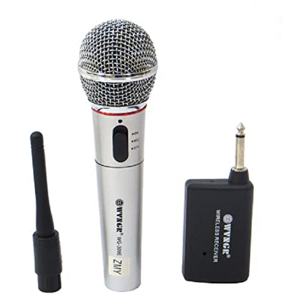 Ασύρματο και Ενσύρματο Μικρόφωνο WG-309Ε