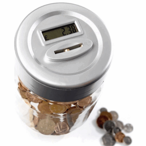 Κουμπαράς Πλαστικός Smart Safe Jar 12x12x17cm