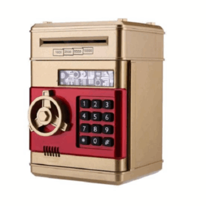 Κουμπαράς Μεταλλικός Ηλεκτρονικός με Κωδικό Ασφαλείας