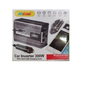 Inverter Αυτοκινήτου Q-N7000 Τροποποιημένου Ημιτόνου 300W για Μετατροπή 12V DC σε 220V AC με 1xUSB