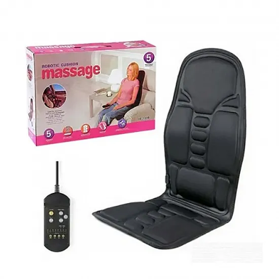 Κάθισμα Ανατομικό Μασάζ 5 Σημείων με Θερμαινόμενη Πλάτη - Robotic Cushion Massage JB-100B