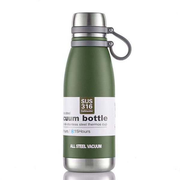 Μπουκάλι Θερμός με Ιμάντα Μεταφοράς 1.2lt JB-6067 Πράσινο