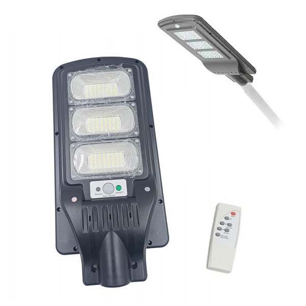 Jortan Ηλιακό Φωτιστικό Δρόμου 150W 11520lm με Αισθητήρα