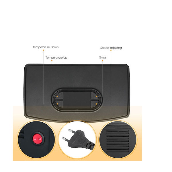Μίνι Ηλεκτρικό Τζάκι - Σόμπα Πρίζας 1000Watt 1000M2244