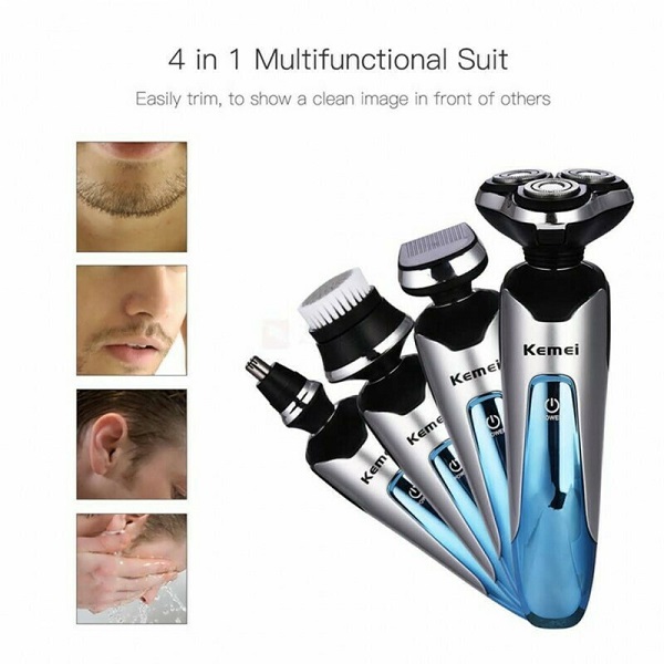 kemei_km_5390-X-5.jpg Ξυριστική Μηχανή Προσώπου Επαναφορτιζόμενη Kemei KM-5390