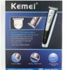 kemei_km_905001.jpg Kemei KM-9050 Επαναφορτιζόμενη Κουρευτική Μηχανή Ασημί