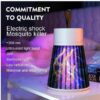 Ηλεκτρική Εντομοπαγίδα Led Electric Shock Mosquito Lamp 5W
