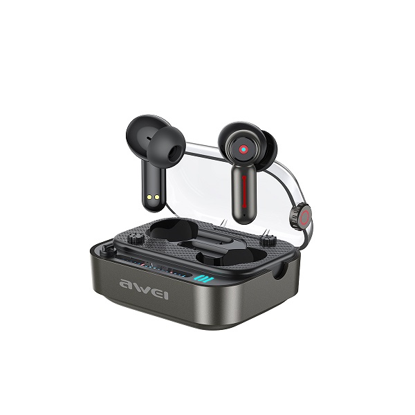 nhvh.jpg Ακουστικά Ασύρματα Bluetooth V5.3 Bass In-Ear TWS LED Lights AWEI T58