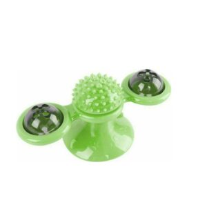 Παιχνίδι Γάτας Ανεμόμυλος με φωτάκια Led / Rotate Windmill Cat Toy Green