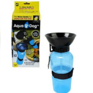 Aqua Dog Πλαστικό Μπουκάλι Νερού για Σκύλο σε Μπλε χρώμα 500ml