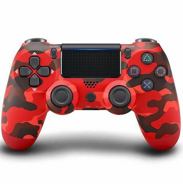 Doubleshock Ασύρματο Gamepad για PS4 Camouflage  PS4-G