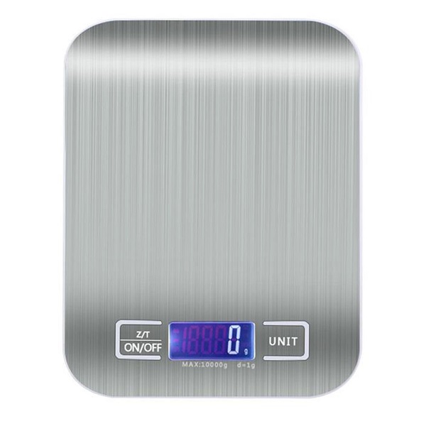 Ψηφιακή Ζυγαριά Κουζίνας 1gr/5kg Inox AB76298