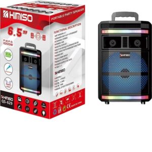 Ηχείο με λειτουργία Karaoke QS-629 σε Μαύρο Χρώμα