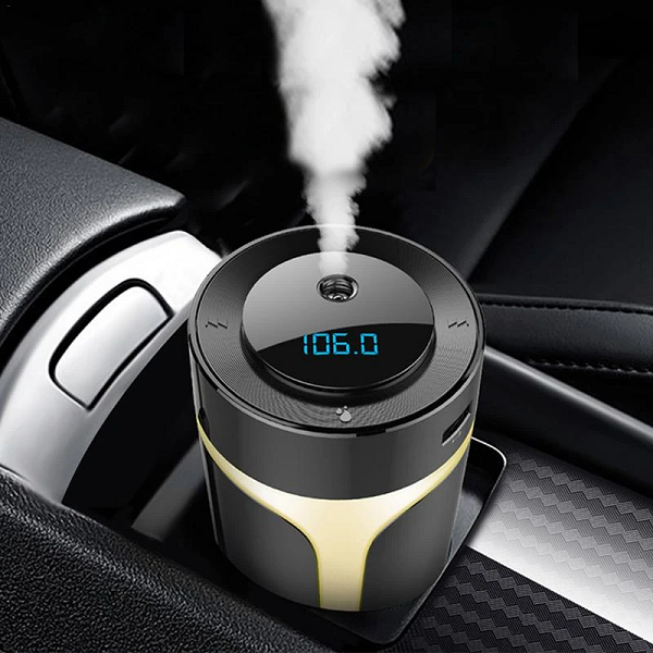 Υγραντήρας Αυτοκινήτου 300ml 10W Bluetooth MP3 FM Transmitter S10