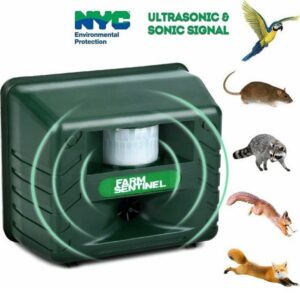 syskeyi_yperichon_troktiko1.jpg Απωθητικό Υπερήχων για Ζώα, Πτηνά & Τρωκτικά με Αισθητήρα Κίνησης SK131 - Πράσινο