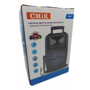 Σύστημα Karaoke με Ενσύρματo Μικρόφωνo MK-07 σε Μαύρο Χρώμα