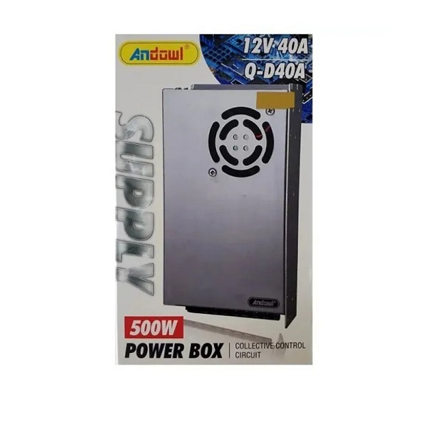Τροφοδοτικό LED Ισχύος 500W με Τάση Εξόδου 12V Q-D40A Andowl