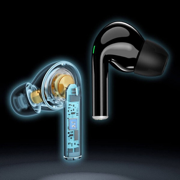 uy.jpg In-ear Bluetooth Handsfree Ακουστικά με Θήκη Φόρτισης Ice Crack Blue Awei T29 Pro