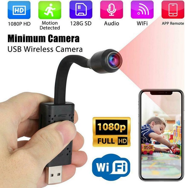 Κρυφή Κάμερα Παρακολούθησης WiFi IP V380 34.915.0825