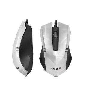 Ποντίκι Ενσύρματο Ασημί Weibo FC-201