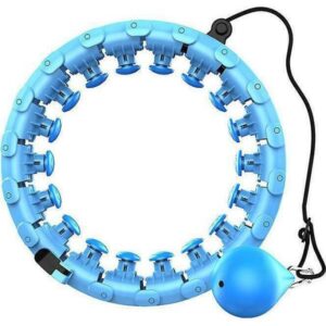 Hula Hoop Όργανο Εκγύμνασης Massager Μπλε
