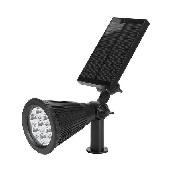 Ηλιακό Φωτιστικό Αδιάβροχο Καρφωτό Led Πράσινο με Αισθητήρα Κίνησης και Φωτοκύτταρο IP65 PM-0109