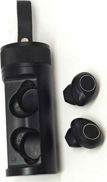 Ακουστικά Bluetooth Handsfree Earbud με Θήκη Φόρτισης Μαύρα FO-Y69