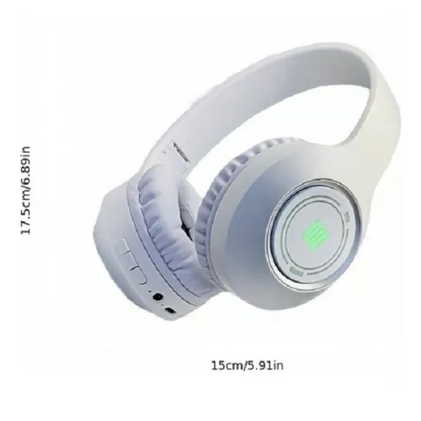 Ακουστικά Bluetooth Uid-15 με ασύρματο φως RGB