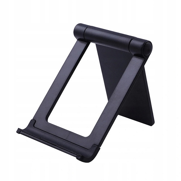 Αναδιπλούμενη Επιτραπέζια Βάση Στήριξης Κινητού Μαύρη