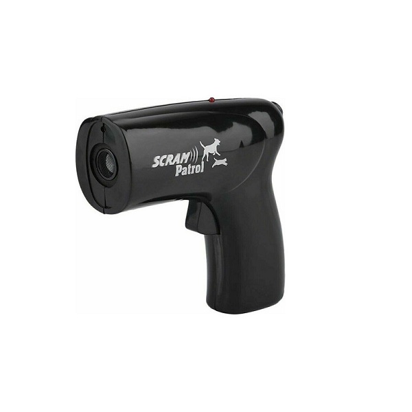 Απωθητικό ζώων Scram Patrol Ultrasonic Dog Repeller Barking Attack Animal Protecton-Black 37619