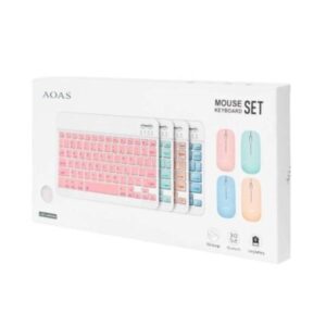 Ασύρματο Σετ πληκτρολογίου και ποντικιού Bluetooth Aoas AS-110