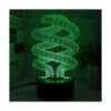 Διακοσμητικό Φωτιστικό 3D Illusion LED Πολύχρωμο 01142