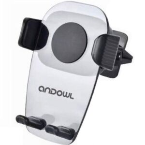 Βάση Κινητού Αυτοκινήτου με Ρυθμιζόμενα Άγκιστρα Μαύρη Andowl