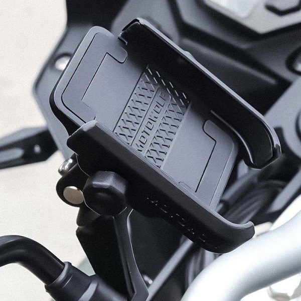 Βάση Κινητού Μοτοσυκλέτας με Κλιπ Για Τον Καθρέπτη Motowolf MDL2805Β