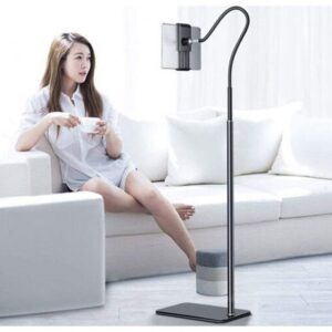 Βάση Κινητού με Βραχίονα Lazy Bracket σε Μαύρο χρώμα