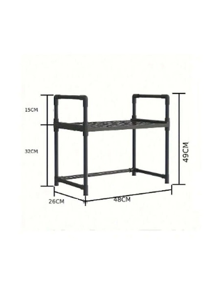 Βάση Οργάνωσης Κουζίνας Μεταλλική 26x49x48cm 92004KLH50BK