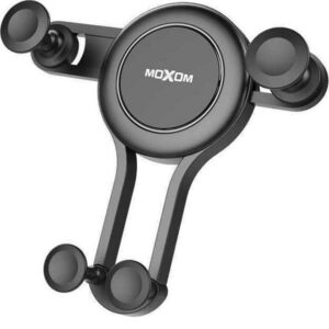 Βάση Στήριξης Smartphone 3.5 – 5.5″ για Αεραγωγό Αυτοκινήτων Moxom MX-VS01 – Μαύρο