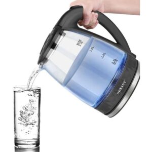 Βραστήρας 2lt 1500W Μαύρος Sokany SK-SH-1045