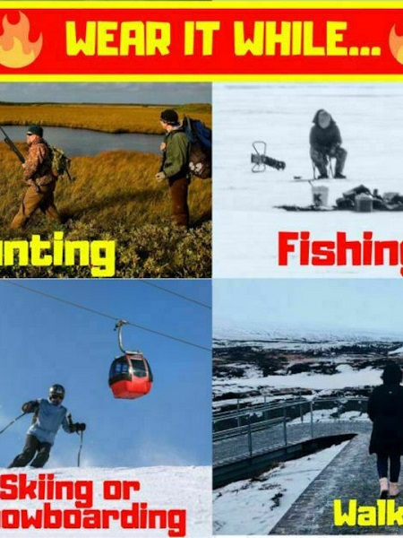 Γιλέκο Εργασίας Θερμαινόμενο Μαύρο TEG-8