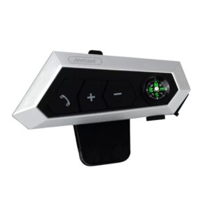 Ενδοεπικοινωνία Μονή για Κράνος Μηχανής με Bluetooth Andowl Q-MT25