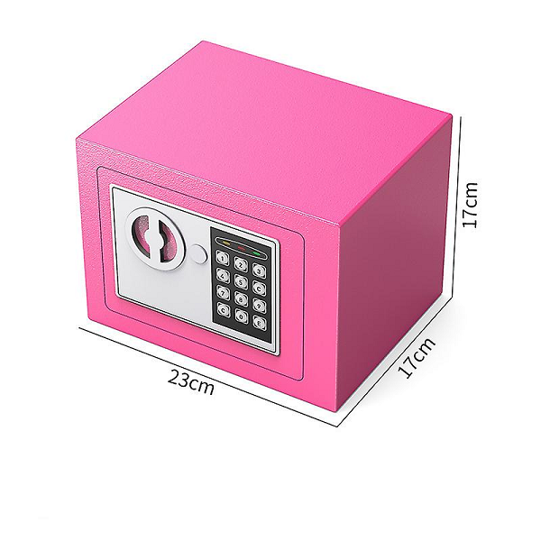 Χρηματοκιβώτιο με Ψηφιακό Κλείδωμα και Κλειδί Μ23xΠ17xΥ17cm DOEM27