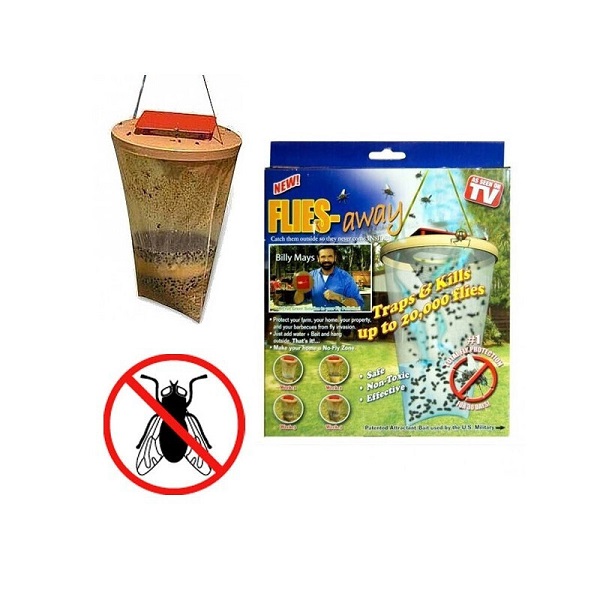 Εντομοπαγίδα Φυσική μη Τοξική για 20000 Μύγες Flies Away 500-505139LY