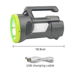 Φακός LED Διπλής Λειτουργίας Επαναφορτιζόμενος MX-9006