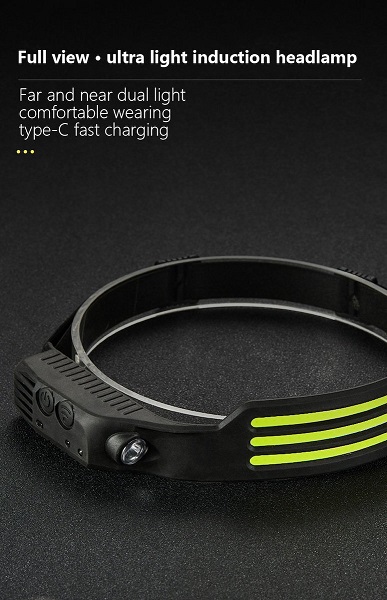 Φακός Κεφαλής Επαναφορτιζόμενος LED