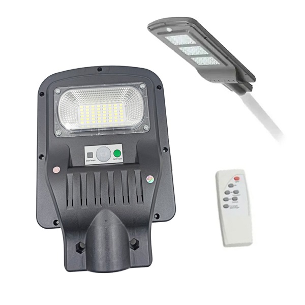 Επιτοίχιο Ηλιακό Φωτιστικό 50W με Φωτοκύτταρο και Τηλεχειριστήριο IP66 RL-JT-G-50W
