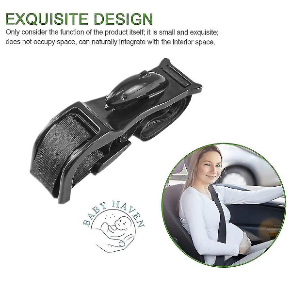 Ζώνη Ασφαλείας για Εγκύους Μαύρη