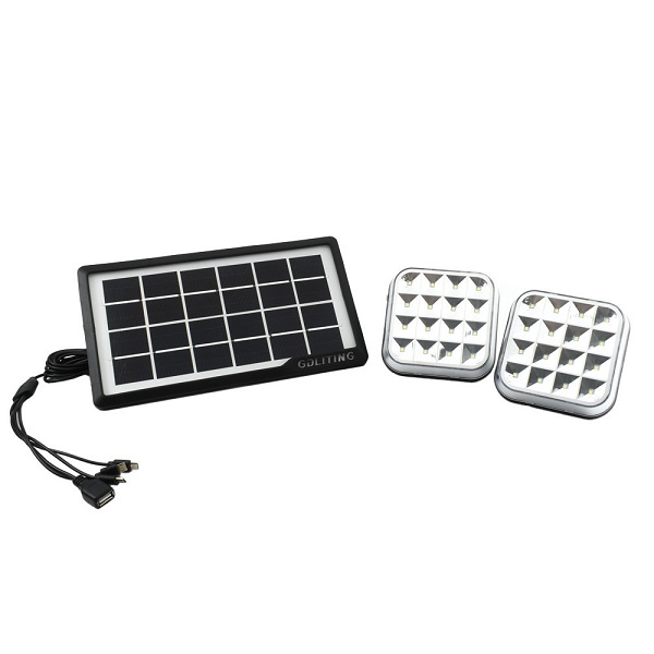 Ηλιακό Σύστημα Φωτισμού με 2 Λάμπες GDLite GD-30